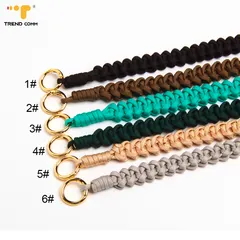 2025 Custom Adjustable Cotton Phone Lanyard Handmade Crossbody Neck Strap Universal Mobile Accessory Hanging Cell Phones Hot
