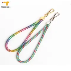 Luxury Diamond Chains Wrist Lanyard Straps Ins Style Phone Charms for Hands-Free Use Mobile Phone Accessories for Decoration